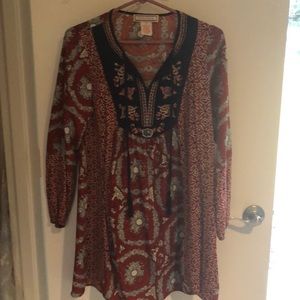 Bohemian tunic top/dress